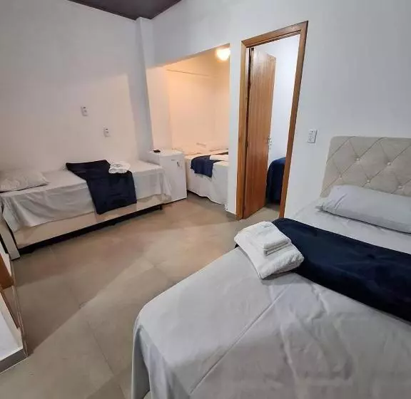 Retkeilymaja Suítes Pitangueiras   Pousada Frente Mar