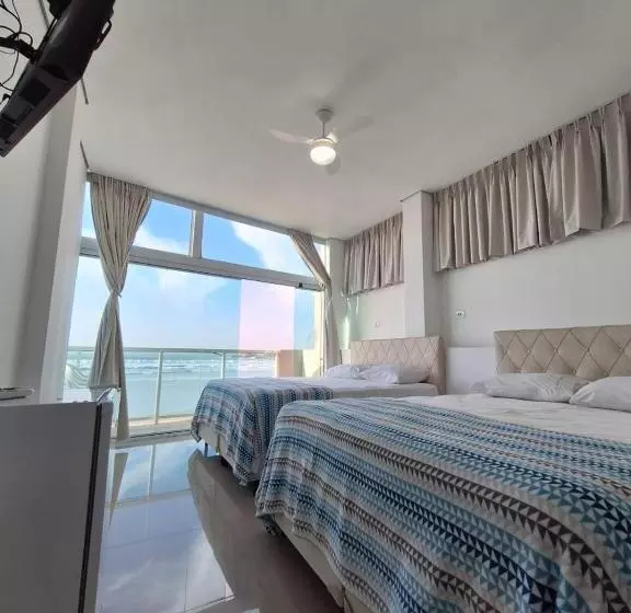 Retkeilymaja Suítes Pitangueiras   Pousada Frente Mar