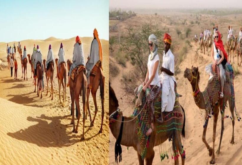 בית מלון כפרי Bluerose Desert Camp Safari