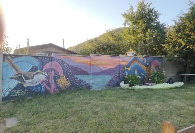 ペンション Hostal Refugio De Aventuras Tintica Buey Puerto Fuy