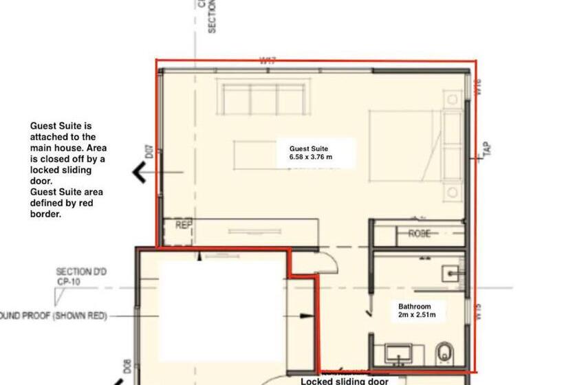 פנסיון Tanderrum Guest Suite