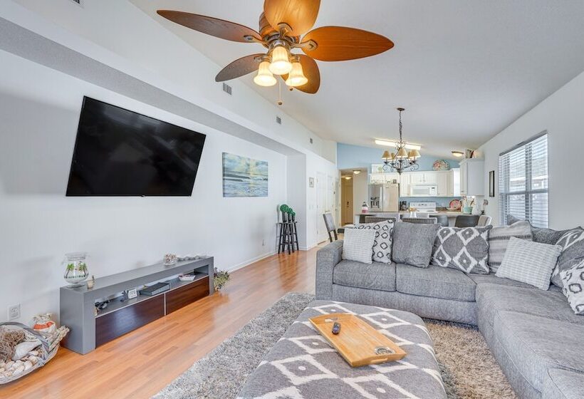 Panama City Beach Home, 1 Mi To Beach/fishing Pier