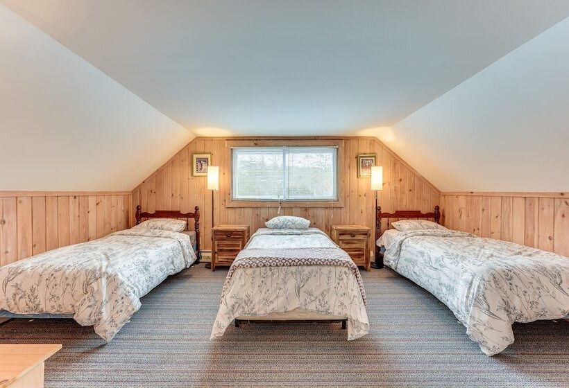 Gore Mountain Retreat: Deck & Game Room