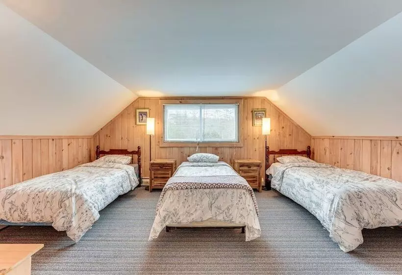 Gore Mountain Retreat: Deck & Game Room