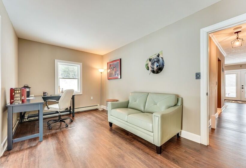 Gore Mountain Retreat: Deck & Game Room