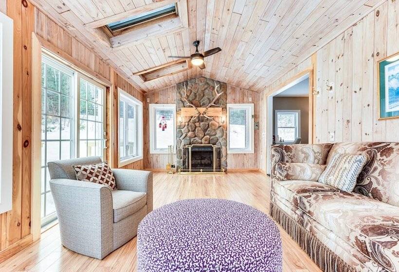 Gore Mountain Retreat: Deck & Game Room