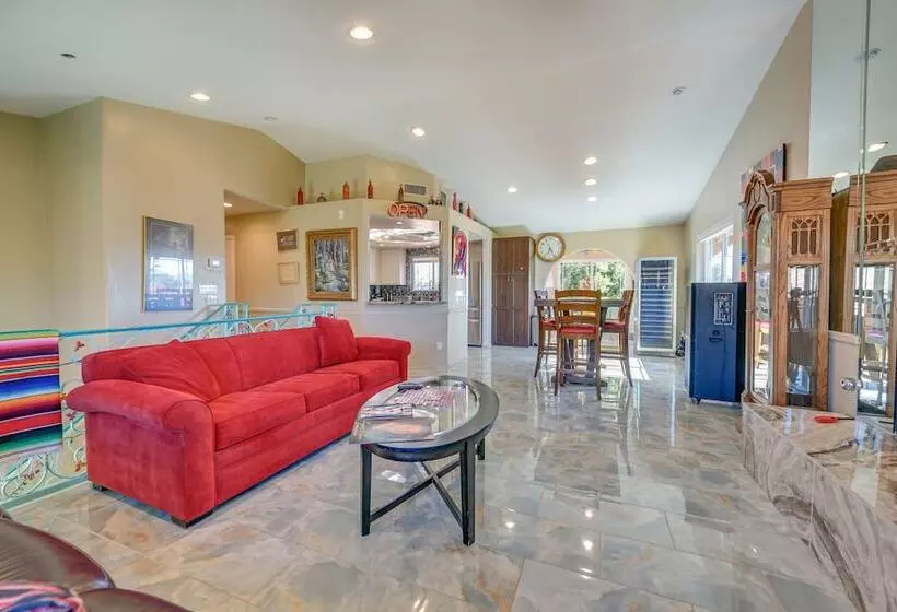 Cathedral City Gem W/ Shared Pool & Fireplace