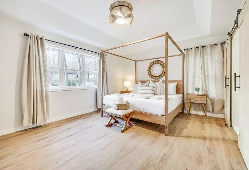 Beach & Lake Access: Family Poconos Home W/ Deck