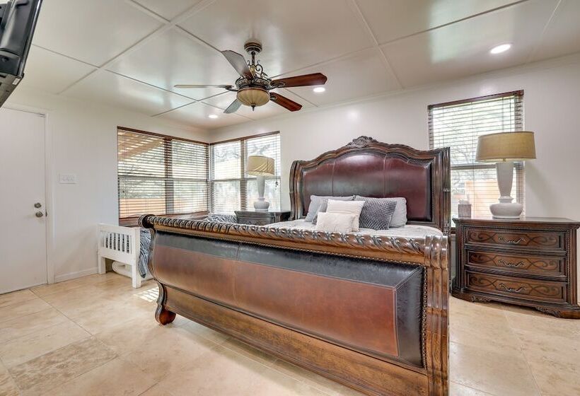 San Antonio Home: Private Pool & Covered Patio