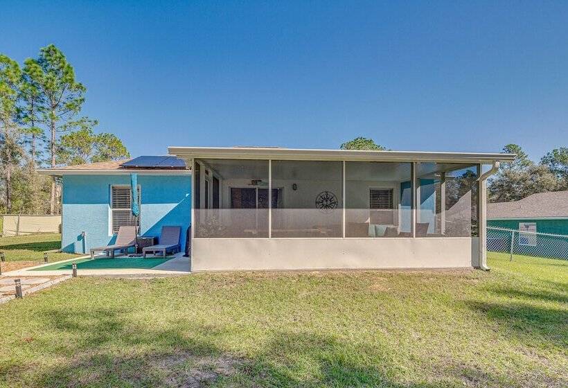 Citrus Springs Retreat W/ Grill & Screened Porch!