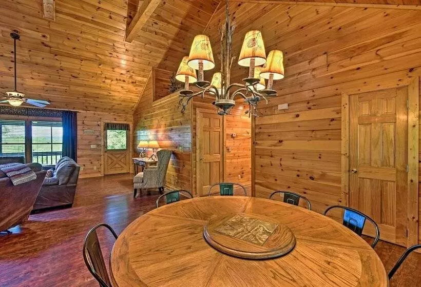 Cozy  Sunset View  Cabin W/ Hot Tub & Game Room!