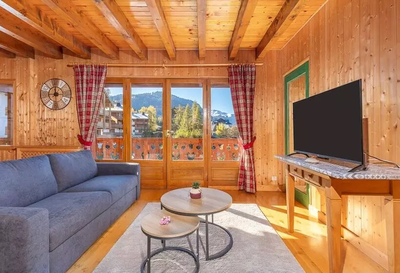 レジデンス Résidence L Hermitage   Megève