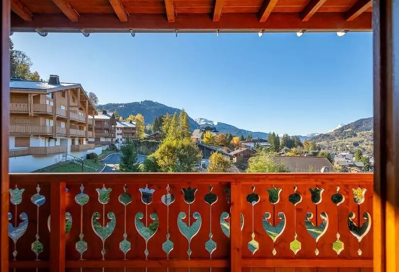 レジデンス Résidence L Hermitage   Megève