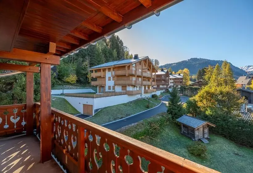 レジデンス Résidence L Hermitage   Megève