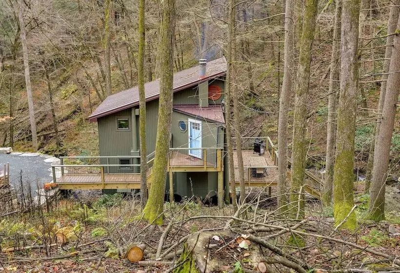 Creekside Treehouse By Delaware River