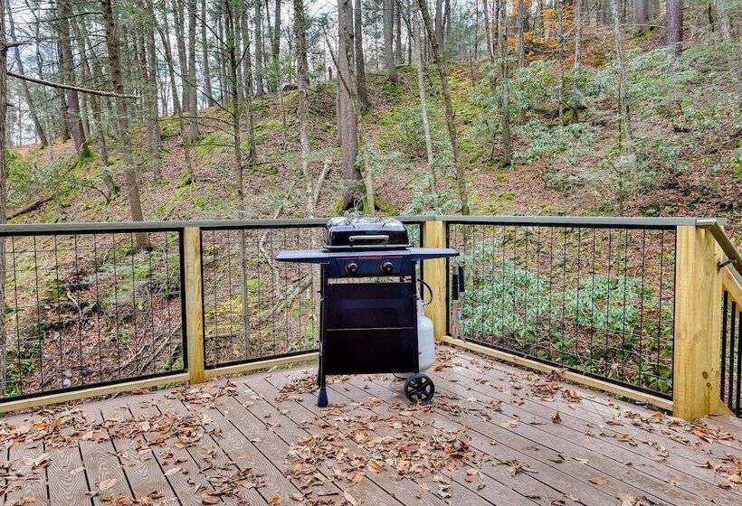 Creekside Treehouse By Delaware River