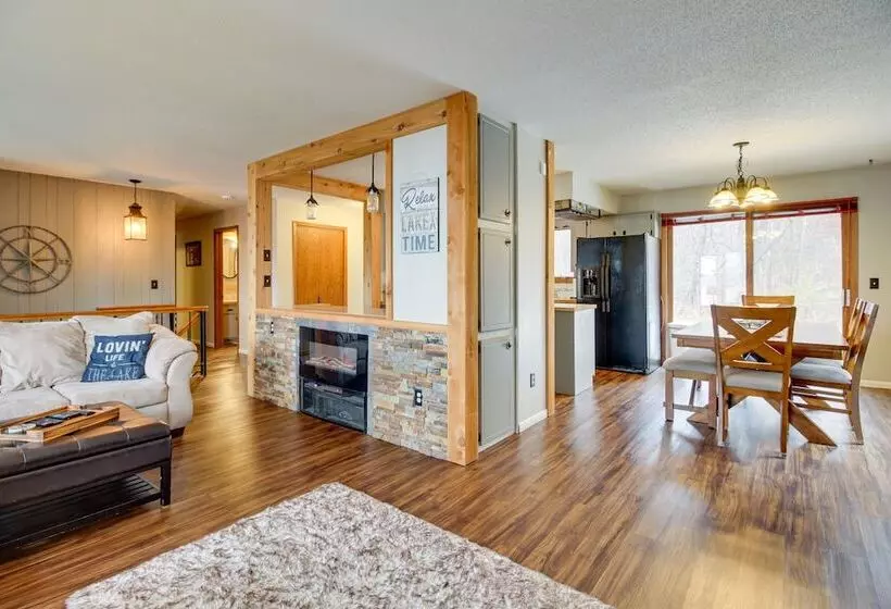 Brainerd Cabin: Waterfront Fire Pit + Lake Access!