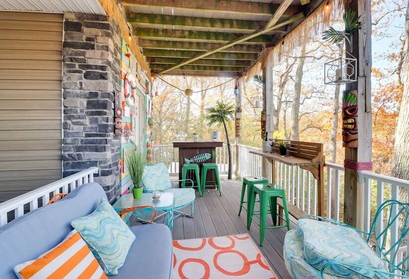 Waterfront Lusby Retreat W/ Deep Water Dock & Slip