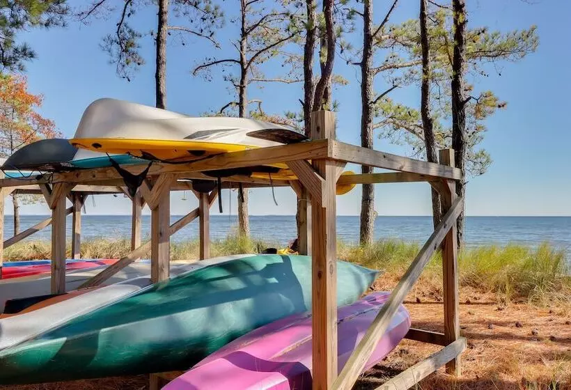 Waterfront Lusby Retreat W/ Deep Water Dock & Slip