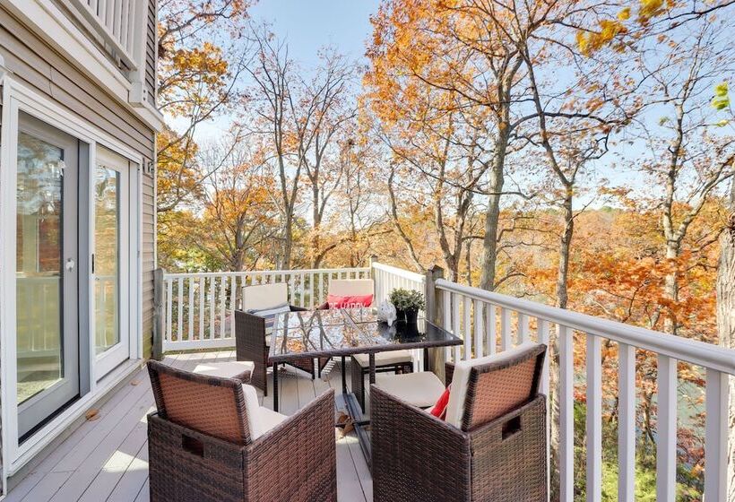 Waterfront Lusby Retreat W/ Deep Water Dock & Slip