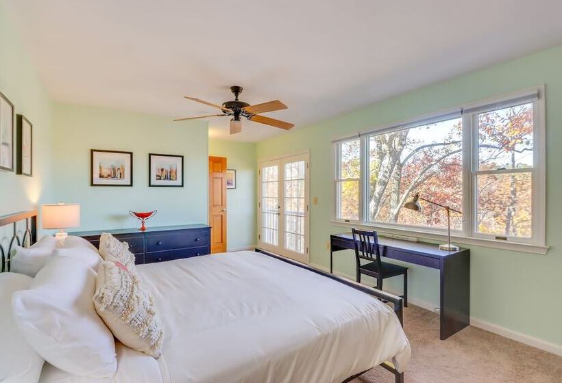 Waterfront Lusby Retreat W/ Deep Water Dock & Slip