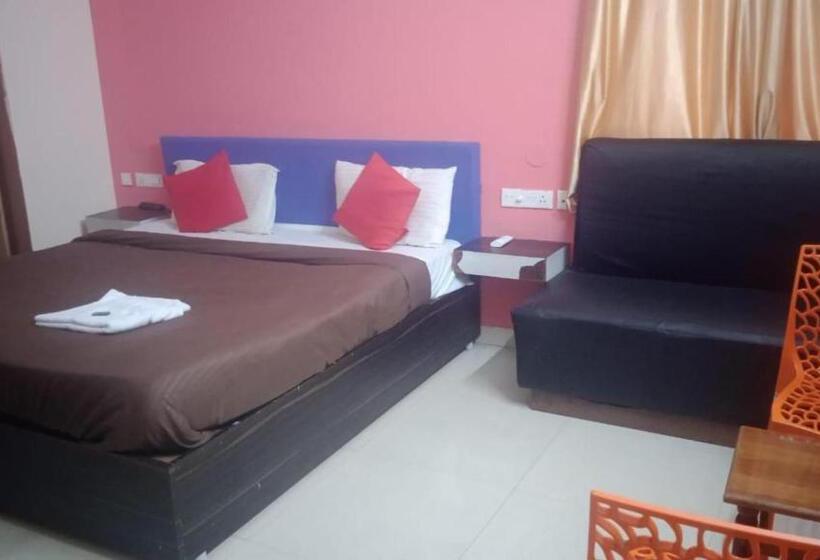 هتل Goroomgo Blue Bell Bhubaneswar   Well Decorated Room  Wifi And Parking Facilities Available