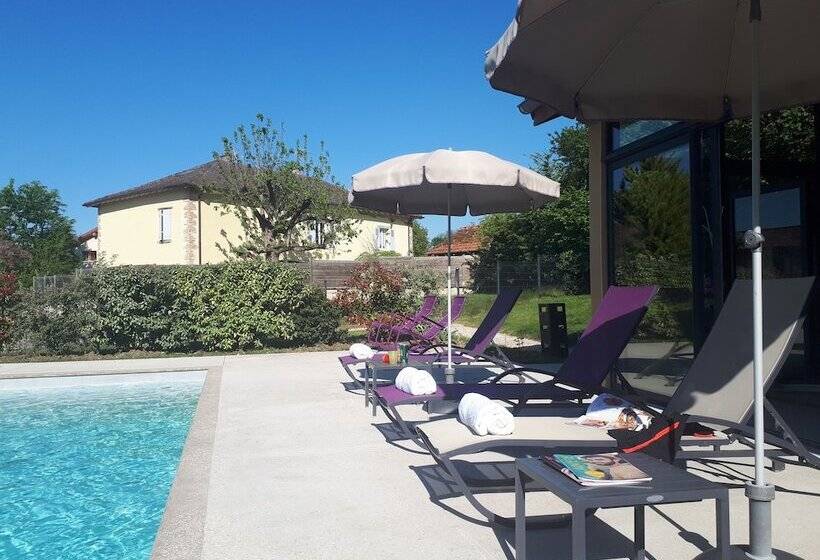 ホテル Auberge Bressane De Buellas