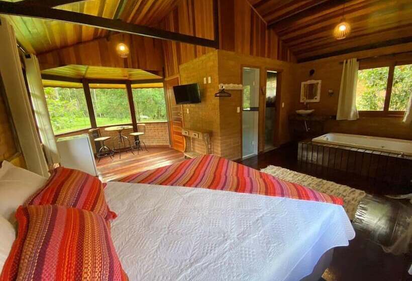 פונדק Pousada Bosque Do Visconde