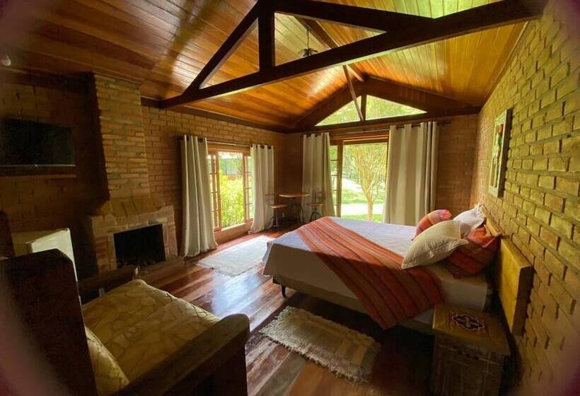 פונדק Pousada Bosque Do Visconde