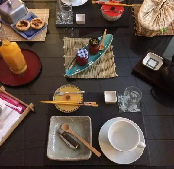 تختخواب و صبحانه Minshuku Chambres D'hôtes Japonaises