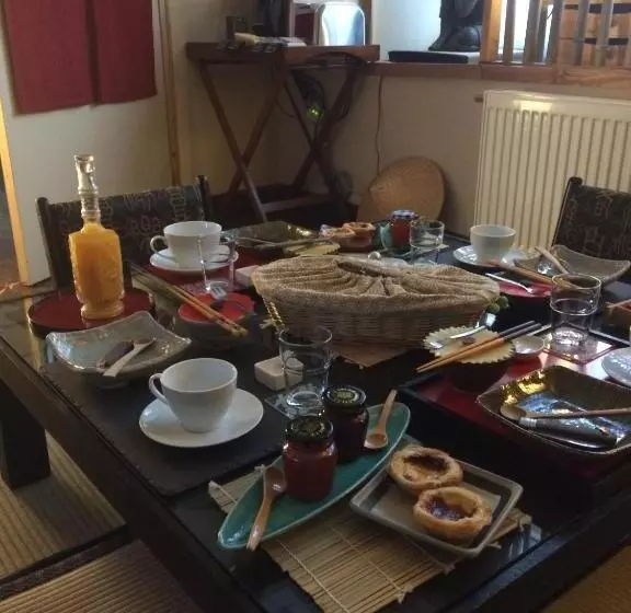 تختخواب و صبحانه Minshuku Chambres D'hôtes Japonaises