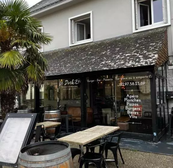 ホテル Hôtel Restaurant La Voile Le Dock Er