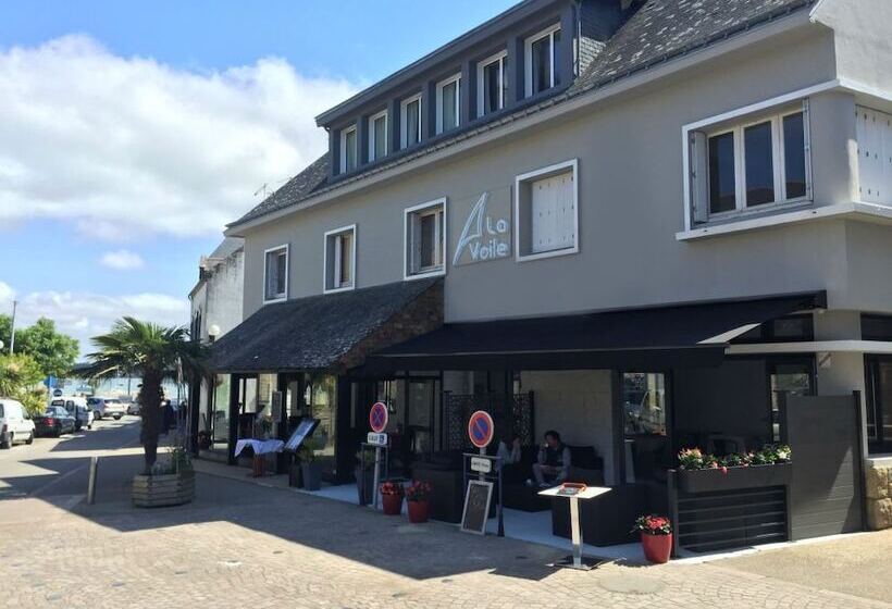 호텔 Hôtel Restaurant La Voile Le Dock Er