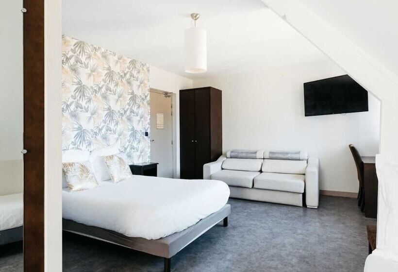 호텔 Hôtel Restaurant La Voile Le Dock Er