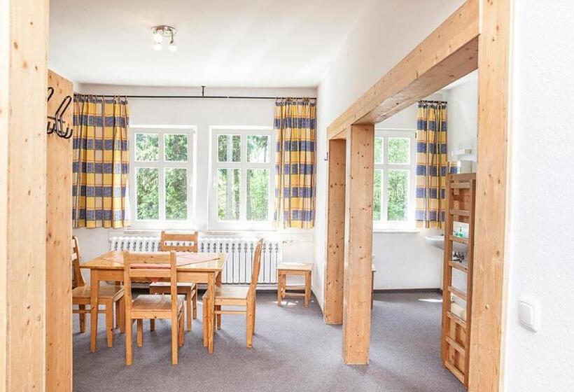 هتل Pension Und Gaststätte Naturbaude Eschenhof