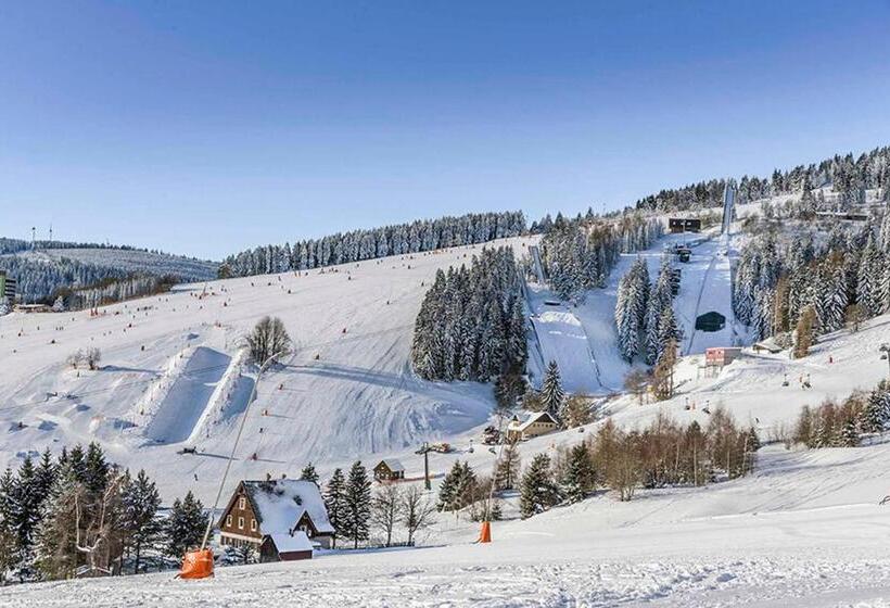 هتل Pension Und Gaststätte Naturbaude Eschenhof
