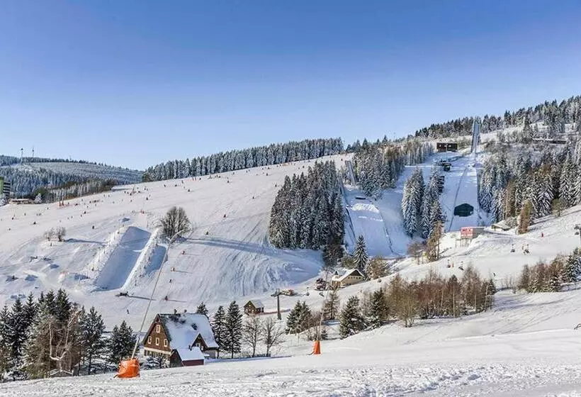 ホテル Pension Und Gaststätte Naturbaude Eschenhof