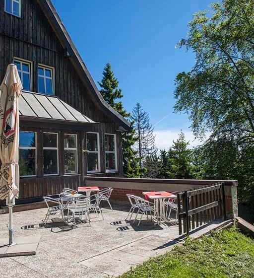 هتل Pension Und Gaststätte Naturbaude Eschenhof