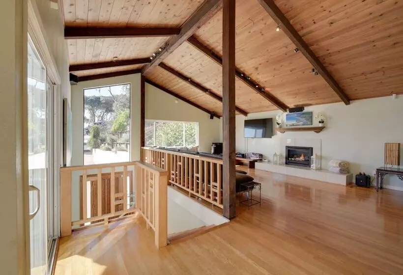 Aptos Home W/ Decks & Hot Tub   2 Mi To Beach!