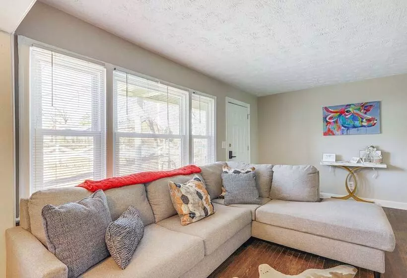 Pet Friendly Georgia Retreat W/ Fire Pit & Porch!