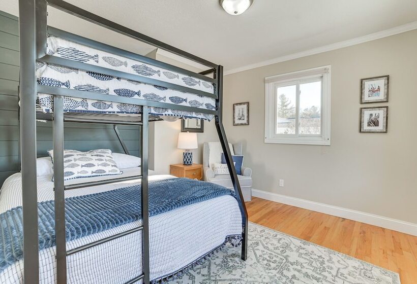 Riverfront Cheboygan Home W/ Deck & Boat Dock!