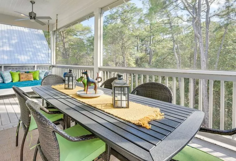 Stunning Santa Rosa Beach Home, 1/2 Mi To Ocean!