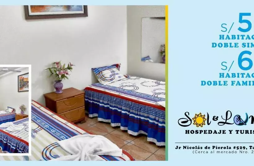 ホテル Hospedaje Y Turismo Sol Y Luna Eirl