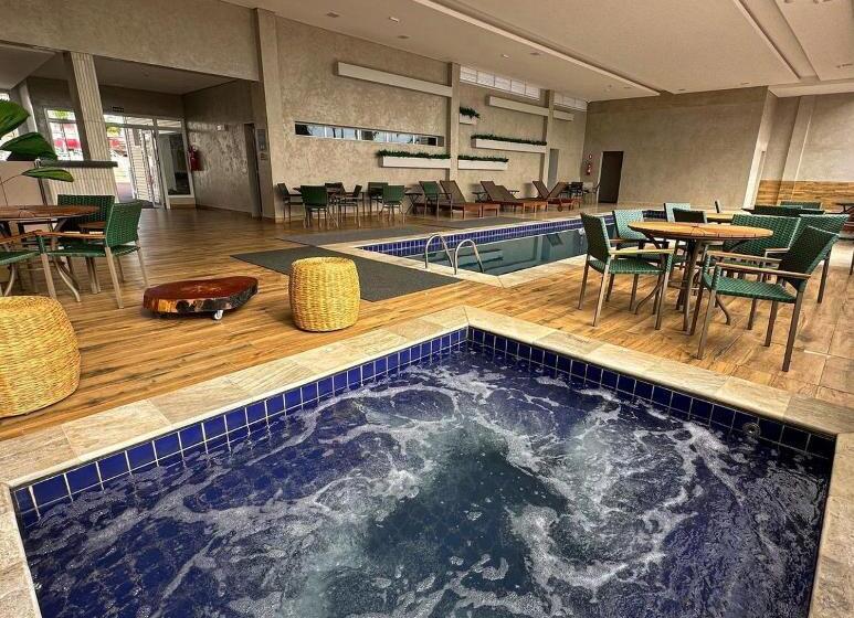 ホテル Resort Thermas Sao Pedro