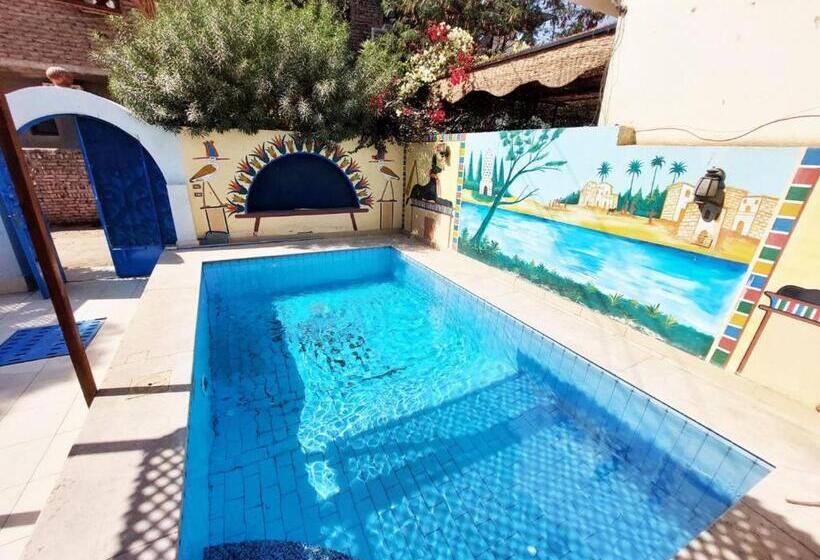تختخواب و صبحانه Villa Cleopatra Luxor West Bank