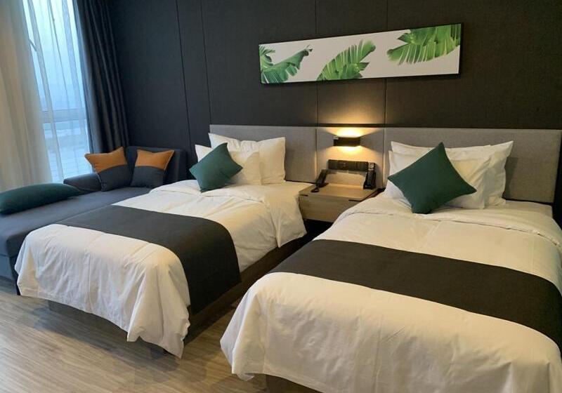 בית מלון כפרי Thank Inn Chain Heze Yuncheng East Shuihu Road Government Affairs Center