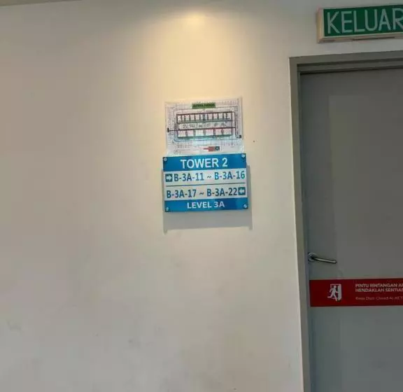ペンション Hstay Sutera Avenue 2bedroom By Aida