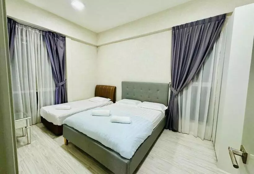 ペンション Hstay Sutera Avenue 2bedroom By Aida