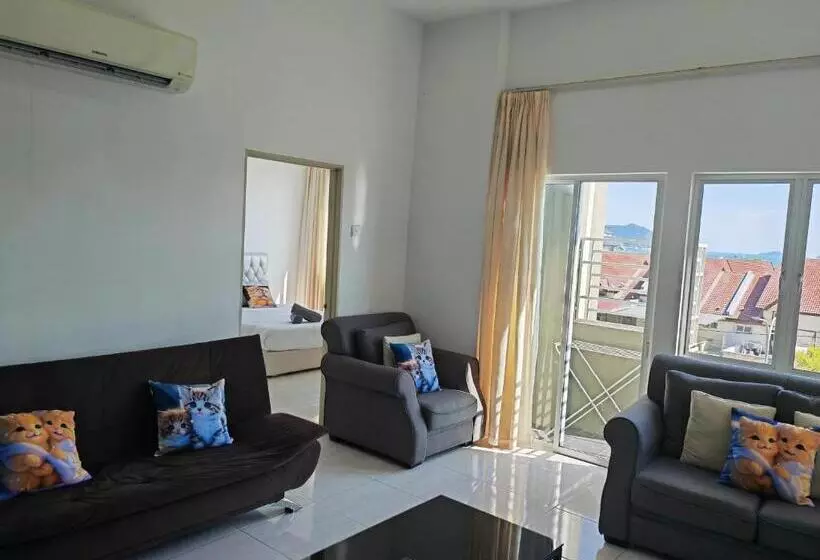Homestay Pangsapuri Simfoni 3br 7pax Kuah Langkawi