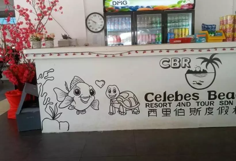 ホテル Pom Pom Celebes Beach Resort邦邦岛西里伯斯度假村